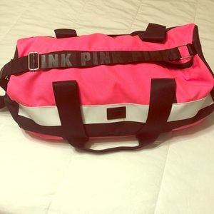 Victoria secret pink gym bag.